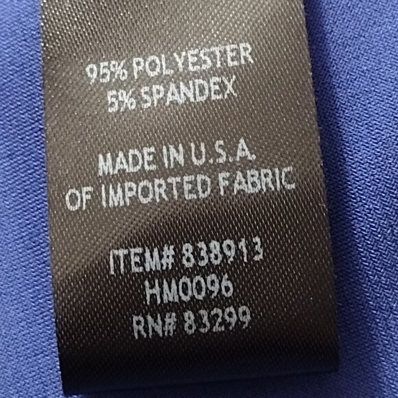 (NWT) Antthony: Embellished Pullover Poncho Top, Size 2X, Cobalt Blue - Picture 9 of 9